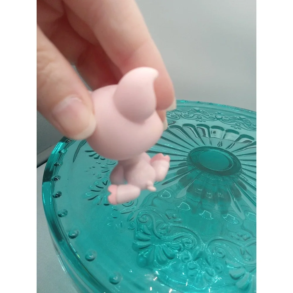 Vintage‎ Littlest Pet Shop #87 Pink Pig Piglet Blue Eyes LPS Magnet